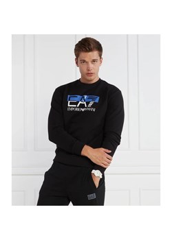 EA7 Ocieplana bluza | Regular Fit ze sklepu Gomez Fashion Store w kategorii Bluzy męskie - zdjęcie 169259884