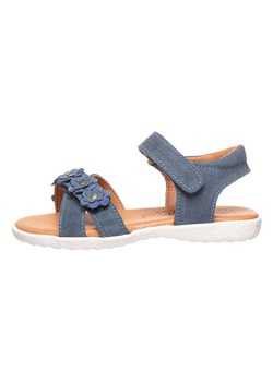 lamino Skórzane sandały w kolorze niebieskim ze sklepu Limango Polska w kategorii Sandały dziecięce - zdjęcie 169275863