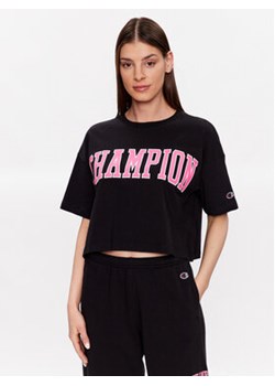 Champion T-Shirt 116086 Czarny Regular Fit ze sklepu MODIVO w kategorii Bluzki damskie - zdjęcie 169283502