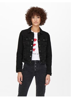 ONLY Kurtka jeansowa 15192447 Czarny Regular Fit ze sklepu MODIVO w kategorii Kurtki damskie - zdjęcie 169283724