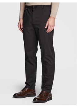 Boss Spodnie materiałowe Kane-Ds 50478577 Czarny Slim Fit ze sklepu MODIVO w kategorii Spodnie męskie - zdjęcie 169283750