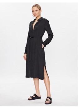 Calvin Klein Sukienka koszulowa K20K205218 Czarny Regular Fit ze sklepu MODIVO w kategorii Sukienki - zdjęcie 169283921