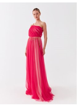 Elisabetta Franchi Sukienka wieczorowa AB-463-32E2-V780 Różowy Regular Fit ze sklepu MODIVO w kategorii Sukienki - zdjęcie 169283923