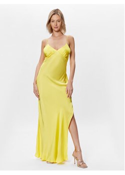TWINSET Sukienka letnia 231TT2060 Żółty Regular Fit ze sklepu MODIVO w kategorii Sukienki - zdjęcie 169284240