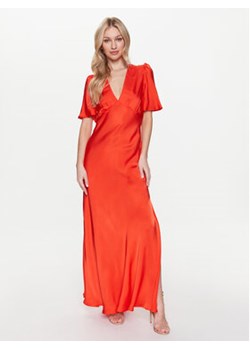 TWINSET Sukienka wieczorowa 231TT2062 Pomarańczowy Regular Fit ze sklepu MODIVO w kategorii Sukienki - zdjęcie 169284640