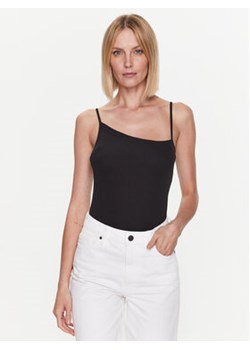 Calvin Klein Top Q-Nova K20K205571 Czarny Slim Fit ze sklepu MODIVO w kategorii Bluzki damskie - zdjęcie 169284724