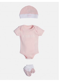 Guess Komplet dziecięcy H2GW06 KB6A0 Różowy Regular Fit ze sklepu MODIVO w kategorii Komplety niemowlęce - zdjęcie 169284903