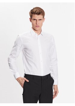 Hugo Koszula 50479219 Biały Extra Slim Fit ze sklepu MODIVO w kategorii Koszule męskie - zdjęcie 169284932