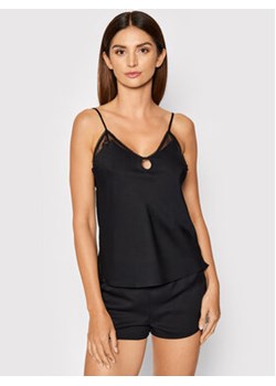 Passionata Koszulka piżamowa Maddie P5CM10 Czarny ze sklepu MODIVO w kategorii Piżamy damskie - zdjęcie 169285103