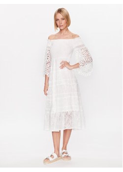 Iconique Sukienka letnia IC23 018 Biały Regular Fit ze sklepu MODIVO w kategorii Sukienki - zdjęcie 169285562