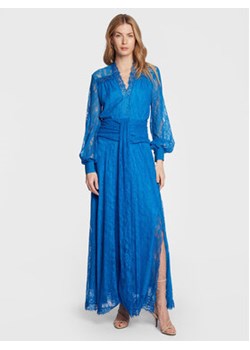 Pinko Sukienka wieczorowa Sposare 100282 7585 Niebieski Slim Fit ze sklepu MODIVO w kategorii Sukienki - zdjęcie 169285831