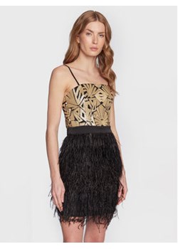 Marciano Guess Sukienka koktajlowa 3RGK71 9855Z Czarny Slim Fit ze sklepu MODIVO w kategorii Sukienki - zdjęcie 169285892