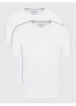 Calvin Klein Underwear Komplet 2 t-shirtów 000NB1088A Biały Regular Fit ze sklepu MODIVO w kategorii T-shirty męskie - zdjęcie 169285901