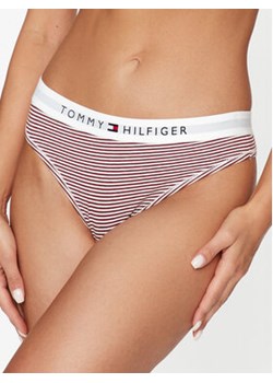 Tommy Hilfiger Stringi UW0UW04796 Brązowy ze sklepu MODIVO w kategorii Majtki damskie - zdjęcie 169286064