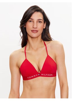 Tommy Hilfiger Góra od bikini UW0UW04109 Czerwony ze sklepu MODIVO w kategorii Stroje kąpielowe - zdjęcie 169286083
