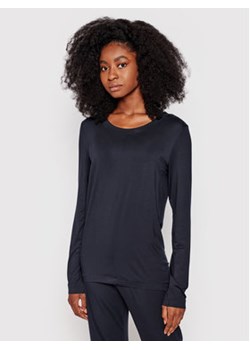 Hanro Koszulka piżamowa Yoga 7996 Czarny ze sklepu MODIVO w kategorii Piżamy damskie - zdjęcie 169286184