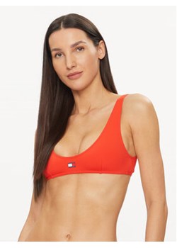 Tommy Hilfiger Góra od bikini UW0UW05098 Czerwony ze sklepu MODIVO w kategorii Stroje kąpielowe - zdjęcie 169286451
