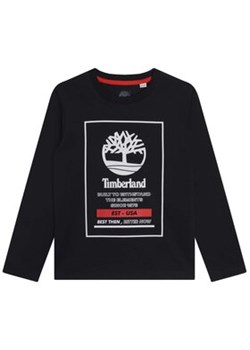 Timberland Bluzka T25T75 D Granatowy Regular Fit ze sklepu MODIVO w kategorii T-shirty chłopięce - zdjęcie 169286471