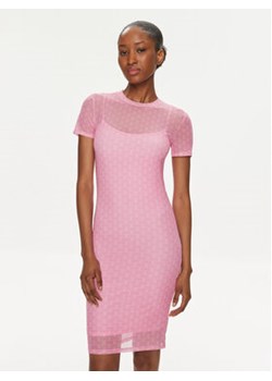Hugo Sukienka codzienna Nasaja_B 50514940 Różowy Slim Fit ze sklepu MODIVO w kategorii Sukienki - zdjęcie 169286542