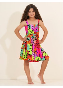 Maaji Sukienka letnia 1745KKC001 Kolorowy Regular Fit ze sklepu MODIVO w kategorii Sukienki dziewczęce - zdjęcie 169286770