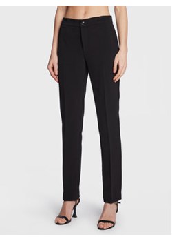 TWINSET Spodnie materiałowe 231TP2774 Czarny Regular Fit ze sklepu MODIVO w kategorii Spodnie damskie - zdjęcie 169287930