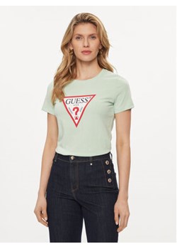 Guess T-Shirt W1YI1B I3Z14 Kolorowy Slim Fit ze sklepu MODIVO w kategorii Bluzki damskie - zdjęcie 169288054