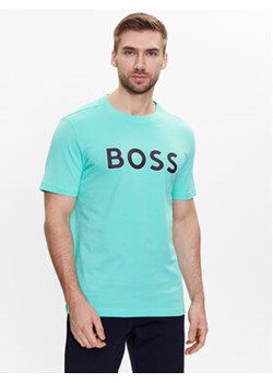 Boss T-Shirt 50488793 Zielony Regular Fit ze sklepu MODIVO w kategorii T-shirty męskie - zdjęcie 169288123