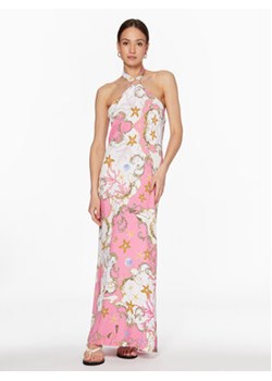 Guess Sukienka letnia E3GK03 WF9S0 Różowy Regular Fit ze sklepu MODIVO w kategorii Sukienki - zdjęcie 169288480