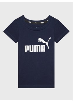 Puma T-Shirt Essentials Logo 586960 Granatowy Regular Fit ze sklepu MODIVO w kategorii T-shirty chłopięce - zdjęcie 169288673