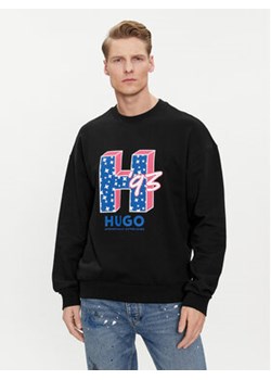 Hugo Bluza Neasyo 50513437 Czarny Regular Fit ze sklepu MODIVO w kategorii Bluzy męskie - zdjęcie 169288712