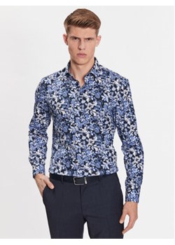 Seidensticker Koszula 01.640830 Niebieski Slim Fit ze sklepu MODIVO w kategorii Koszule męskie - zdjęcie 169289072