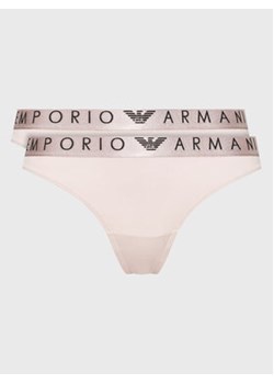 Emporio Armani Underwear Komplet 2 par fig brazylijskich 163337 2F235 00470 Różowy ze sklepu MODIVO w kategorii Majtki damskie - zdjęcie 169289252