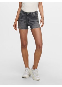 ONLY Szorty jeansowe 15196303 Szary Regular Fit ze sklepu MODIVO w kategorii Szorty - zdjęcie 169289320