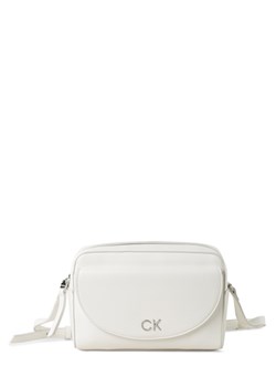 Calvin Klein Damska torba na ramię Kobiety Sztuczne włókno biały jednolity ze sklepu vangraaf w kategorii Listonoszki - zdjęcie 169292172