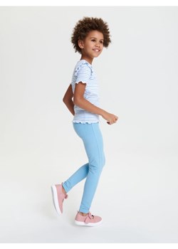 Sinsay - Legginsy - niebieski ze sklepu Sinsay w kategorii Spodnie dziewczęce - zdjęcie 169293021