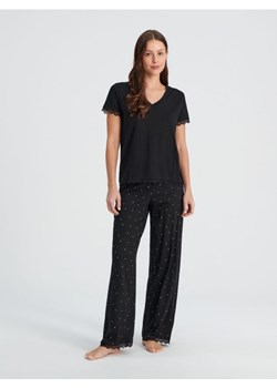 Sinsay - Piżama dwuczęściowa - czarny ze sklepu Sinsay w kategorii Piżamy damskie - zdjęcie 169293070
