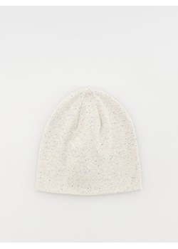 Reserved - Bawełniana czapka - złamana biel ze sklepu Reserved w kategorii Czapki dziecięce - zdjęcie 169293670