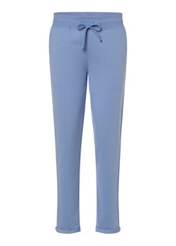 Marie Lund Damskie spodnie dresowe Kobiety Bawełna niebieski jednolity ze sklepu vangraaf w kategorii Spodnie damskie - zdjęcie 169294652