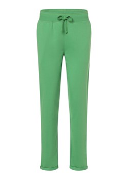 Marie Lund Damskie spodnie dresowe Kobiety Bawełna zielony jednolity ze sklepu vangraaf w kategorii Spodnie damskie - zdjęcie 169294653