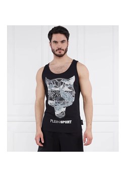 Plein Sport Tank top | Regular Fit ze sklepu Gomez Fashion Store w kategorii T-shirty męskie - zdjęcie 169296864