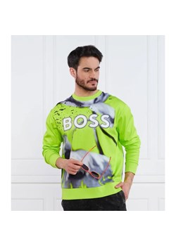 BOSS GREEN Bluza Salbo Lotus | Regular Fit ze sklepu Gomez Fashion Store w kategorii Bluzy męskie - zdjęcie 169296931