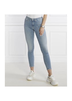 CALVIN KLEIN JEANS Jeansy MID RISE | Skinny fit ze sklepu Gomez Fashion Store w kategorii Jeansy damskie - zdjęcie 169297474