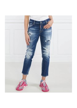 Dsquared2 Jeansy Cool Girl Crop Jeans | Regular Fit ze sklepu Gomez Fashion Store w kategorii Jeansy damskie - zdjęcie 169297721