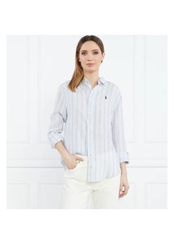 POLO RALPH LAUREN Lniana koszula | Relaxed fit ze sklepu Gomez Fashion Store w kategorii Koszule damskie - zdjęcie 169298523
