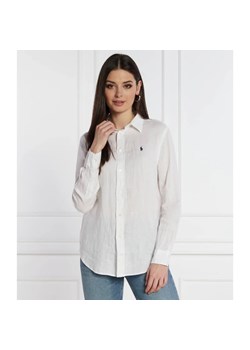 POLO RALPH LAUREN Lniana koszula | Regular Fit ze sklepu Gomez Fashion Store w kategorii Koszule damskie - zdjęcie 169298724
