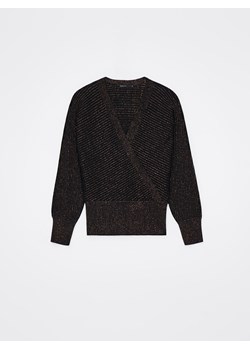 Mohito - Sweter z kopertowym dekoltem - czarny ze sklepu Mohito w kategorii Swetry damskie - zdjęcie 169313062