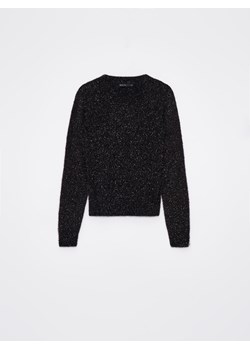 Mohito - Czarny sweter z błyszczącą nicią - czarny ze sklepu Mohito w kategorii Swetry damskie - zdjęcie 169313092