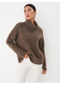 Mohito - Sweter z wełną - beżowy ze sklepu Mohito w kategorii Swetry damskie - zdjęcie 169314493