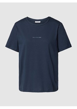 T-shirt z detalem z logo ze sklepu Peek&Cloppenburg  w kategorii Bluzki damskie - zdjęcie 169318154