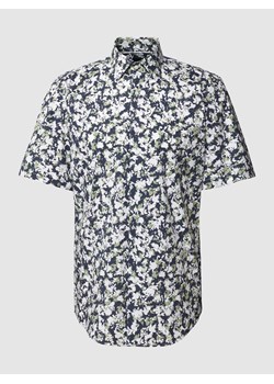 Koszula casualowa o kroju regular fit ze wzorem na całej powierzchni model ‘Joe’ ze sklepu Peek&Cloppenburg  w kategorii Koszule męskie - zdjęcie 169318222